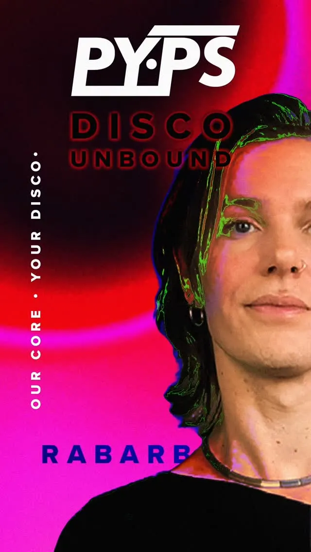 𝗗𝗝 𝗔𝗡𝗡𝗢𝗨𝗡𝗖𝗘𝗠𝗘𝗡𝗧 • 𝗥𝗮𝗯𝗮𝗿𝗯𝗮𝗿𝗮
As our closer and resident Rabarbara will burn the house down. A disco night to never forget.
Their goal? Share the music that makes hearts beat faster, and be 100% true to themself.