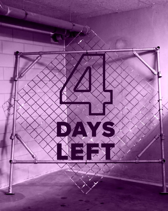 𝟰 𝗗𝗔𝗬𝗦 𝗟𝗘𝗙𝗧 •
Last tickets for this Saturday are available now!💜