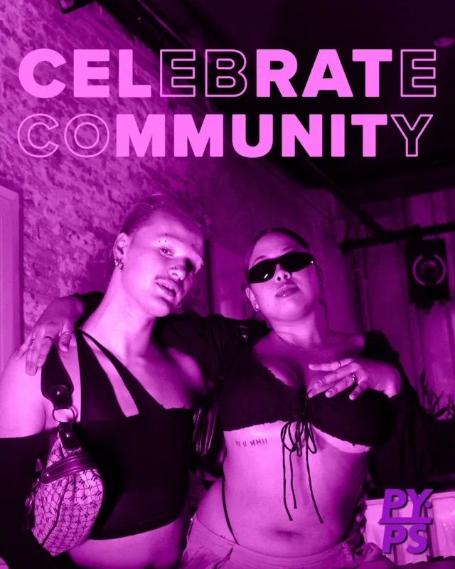 𝗖𝗘𝗟𝗘𝗕𝗥𝗔𝗧𝗘 𝗬𝗢𝗨𝗥 𝗖𝗢𝗠𝗠𝗨𝗡𝗜𝗧𝗬 •
This Saturday, one last time💜
Dance, flirt and vibe on the best disco grooves once again🪩