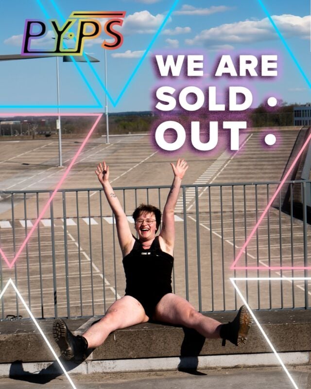 𝗦𝗢𝗟𝗗 𝗢𝗨𝗧 •
Due to your heartwarming enthusiasm, we are sold out. 🪩
If you are still looking for a ticket, we recommend Ticketswap.

Once again thank you for your support and we will party this Saturday togheter.
❤🧡💛💚💙💜