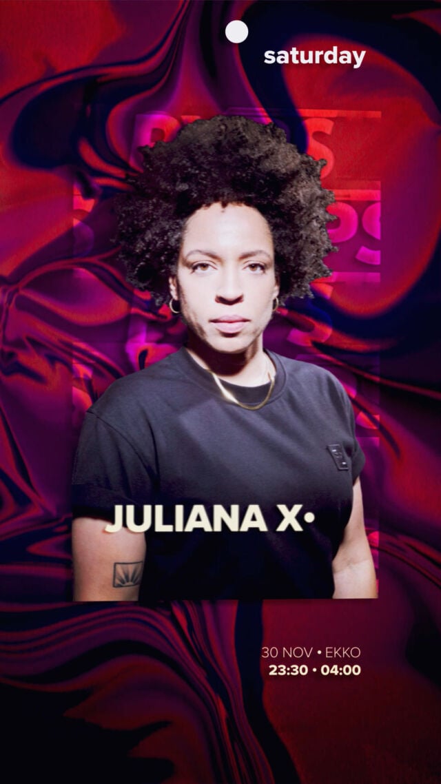 𝗗𝗝 𝗔𝗡𝗡𝗢𝗨𝗡𝗖𝗘𝗠𝗘𝗡𝗧 • 𝗝𝗨𝗟𝗜𝗔𝗡𝗔 𝗫 •

Last but not least, we present to you the only Juliana X! Get ready to end the night with bangers and dance till you drop!

“Juliana X is one of the most exciting artistin Dutch house music".Bornin Poçosde Caldas, Brazil, and raised in the countryside of Friesland, Juliana has swiftly established her presence. Since relocating to Rotterdam four years ago to advance her career, she’s made a significant impact on the Dutch house music scene—and she’s only getting started.Her distinctive sound is characterized by gritty basslines, ambient acid, and the infectious energy of hip hop, all enhanced by raw ghetto vocals and powerful diva acapellas. Known for her electrifying performances, Juliana captivates audiences with a unique blend of nostalgia and modernity.