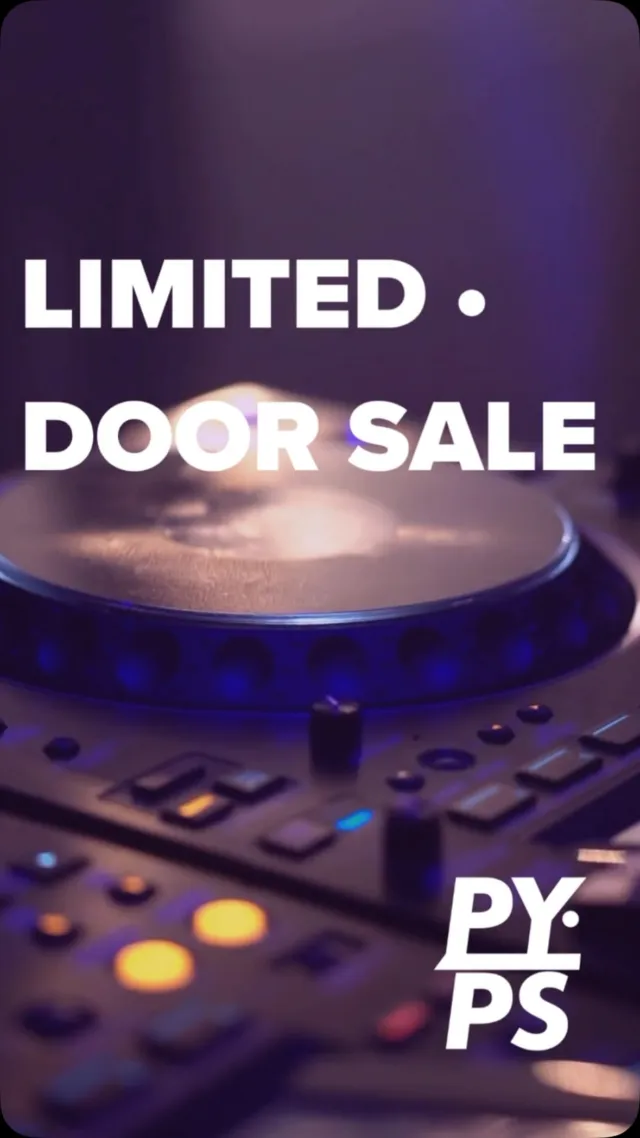Limited door sale! Get your tickets while available. See our story for a the ticket link.